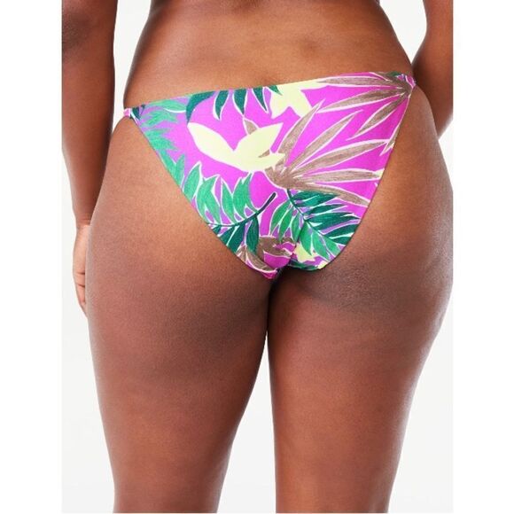 Women's Bikini Bottoms with Side Elastic Tab Swimsuit Bathing Suit Size XXL - Picture 4 of 7